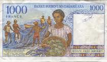 Malagasy Franc Banknote